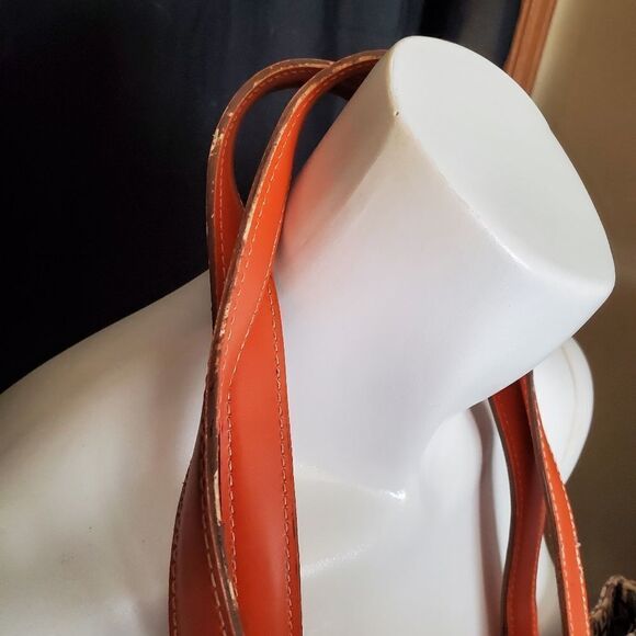 Tommy Hilfiger Brown & Orange Purse - Picture 7 of 11